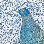 blue bird - large print