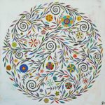 flower mandala - large print