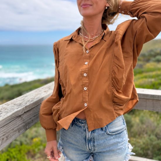 Nene Camel Shirt